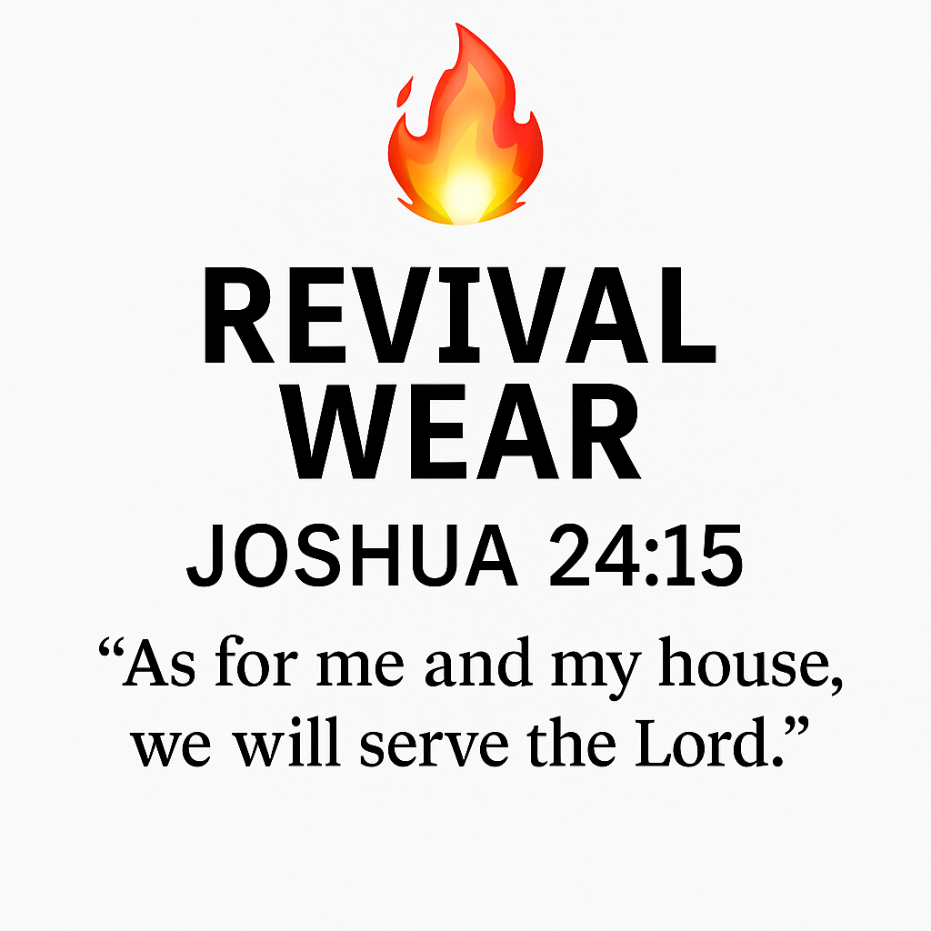 🔥 Revival Wear – Joshua 24:15