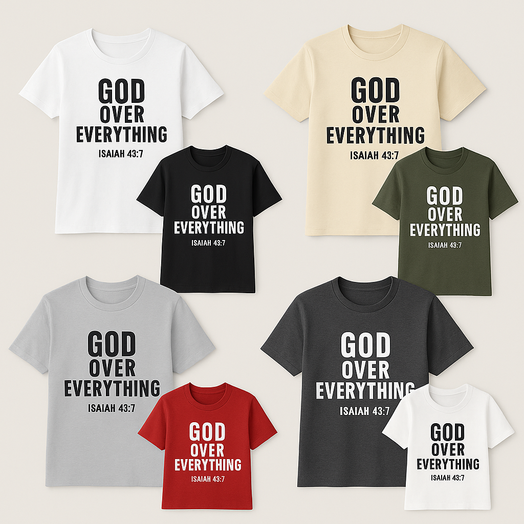 God Over Everything – Couples Bundle (His + Hers Set)