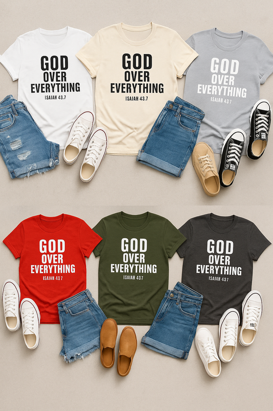 God Over Everything – Couples Bundle (His + Hers Set)